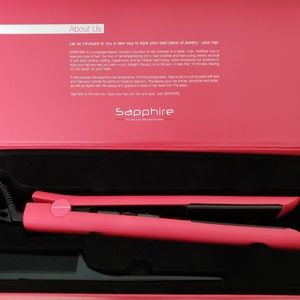 BNIB Sapphire flat iron